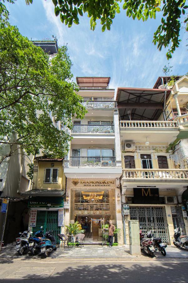 Hanoi Diamond King Hotel & Travel Exterior foto